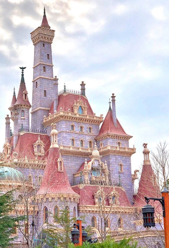 (shanghai disneyland, Tokyo disneyland, hongkong disneyland)：上海迪士尼乐园城堡、上海迪士尼TOY STORY、上海迪士尼动物疯狂城 ZOOTOPIA、香港迪士尼乐园城堡 、香港迪士尼冰雪世界FROZEN、东京迪士尼美女与野兽BEAUTY & THE BEAST、东京迪士尼Fantasy springs